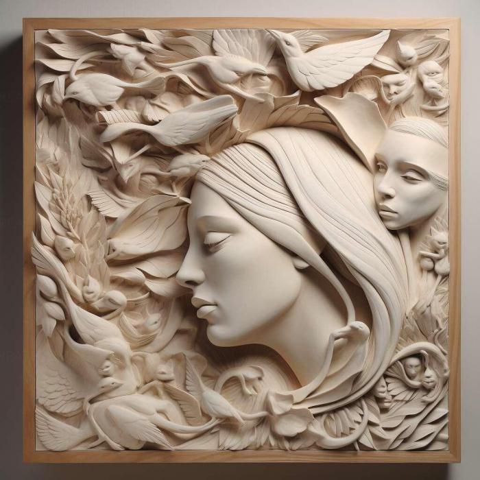 نموذج ثلاثي الأبعاد لآلة CNC 3D Art 